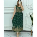 ساحلی سارافون طلاکوب هندی | بازار آنلاین فروشکده